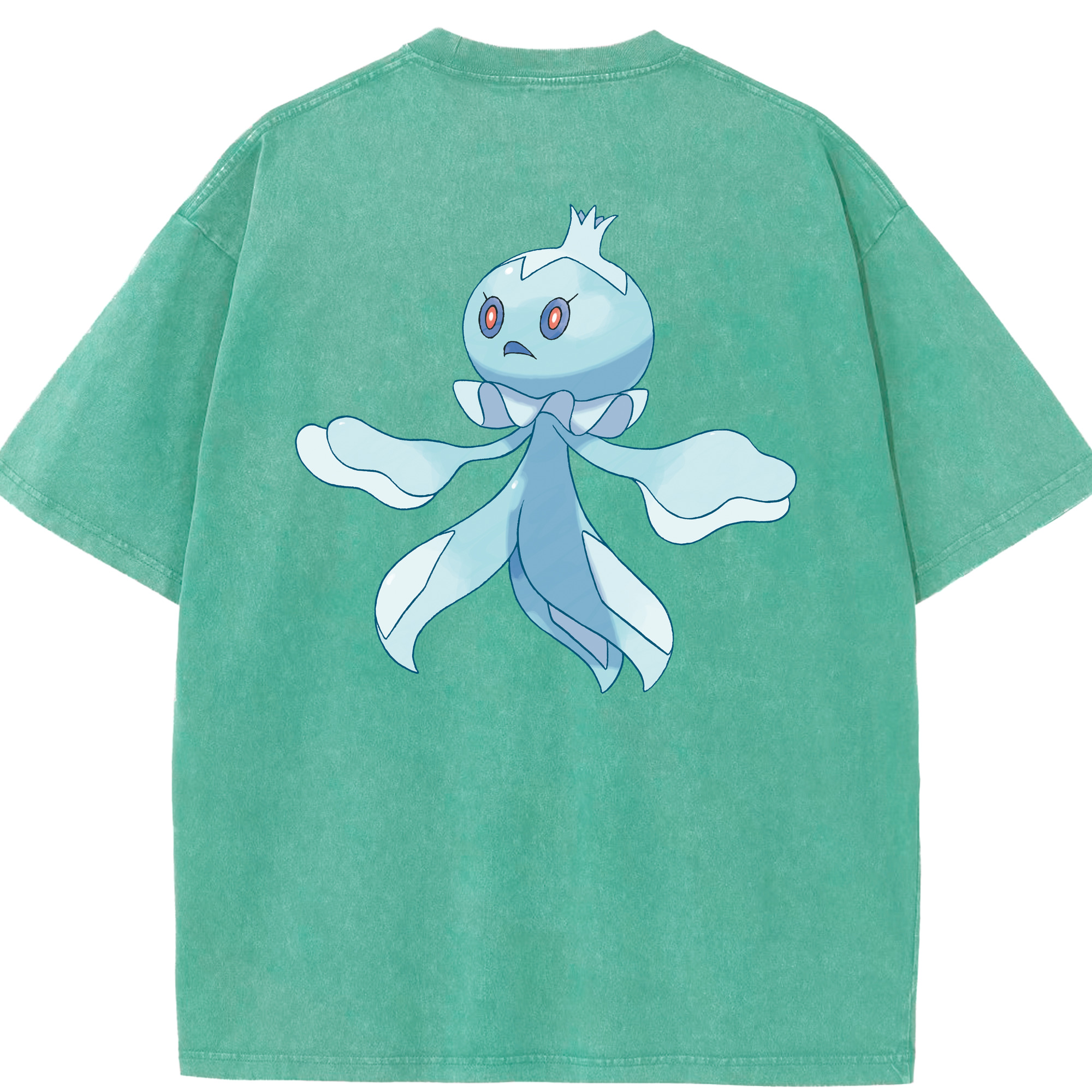 （画像用） ポケットモンスター Pokémon 綿100% ヴィンテージ風 半袖Tシャツ（背面プリント）